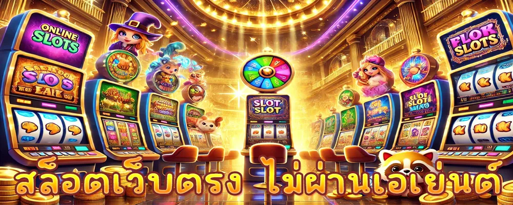 สล็อตเว็บตรง ไม่ผ่านเอเย่นต์